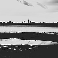 Buy canvas prints of Portsmouth Skyline.  by Angela Aird