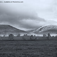 Buy canvas prints of Castlerigg Stone Circle. by Angela Aird