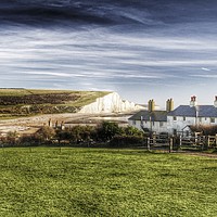Buy canvas prints of Seven Sisters Country Park by Jason Stubbs