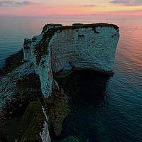 Buy canvas prints of Old Harry Rock by Henry Horton
