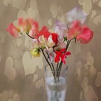 Buy canvas prints of "Hearts And Flowers" by Henry Horton
