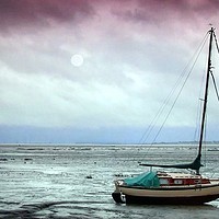 Buy canvas prints of Watery sun by Henry Horton