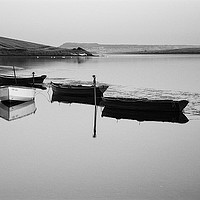 Buy canvas prints of Moonfleet in monochrome by Henry Horton