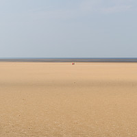 Buy canvas prints of Empty Beach by Mark Baker