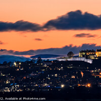 Buy canvas prints of City of Stirling Sunset by Gordon Murray