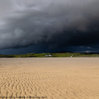 Buy canvas prints of Summer Storms, Uig, Isle of Lewis by Gordon Murray