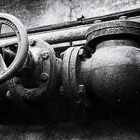 Buy canvas prints of Pipes and wheels by Scott Middleton