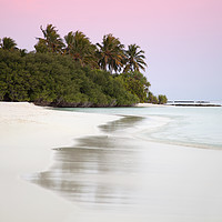Buy canvas prints of Sunset at Kuramathi Island/Maldives by Thomas Herzog