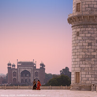 Buy canvas prints of Taj Mahal by Thomas Herzog