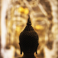 Buy canvas prints of Face to face with Buddha by Thomas Herzog