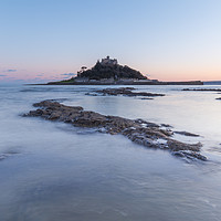 Buy canvas prints of St Michael's Mount, Cornwall by Tim Woolcock