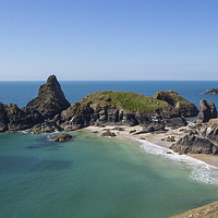 Buy canvas prints of Kynance Cove, Cornwall, England by Tim Woolcock