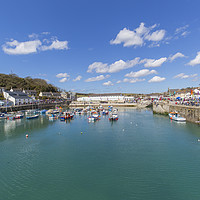Buy canvas prints of Porthleven Habour, Cornwall, England by Tim Woolcock