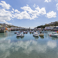 Buy canvas prints of Porthleven Habour, Cornwall, England by Tim Woolcock