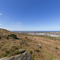 Buy canvas prints of Carn Brea, Redruth, Cornwall by Tim Woolcock