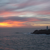Buy canvas prints of Godrevy Lighthouse, Cornwall by Tim Woolcock