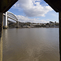 Buy canvas prints of River Tamar by Tim Woolcock