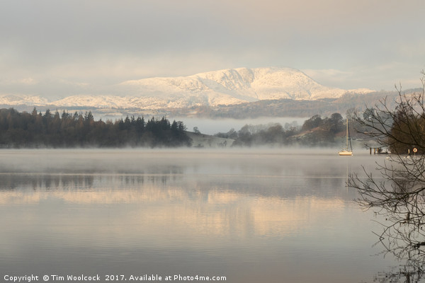 Lake Windermere, Cumbria, December 2017 Picture Board by Tim Woolcock