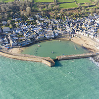 Buy canvas prints of Mousehole, Penzance, Cornwall, England by Tim Woolcock