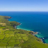 Buy canvas prints of Beautiful coast near St Ives, Cornwall, England by Tim Woolcock