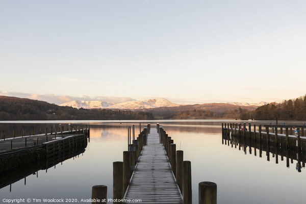 White Cross Bay, Lake Windermere, Cumbria, England Picture Board by Tim Woolcock
