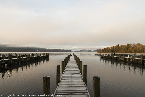 White Cross Bay, Lake Windermere, Cumbria, England Picture Board by Tim Woolcock