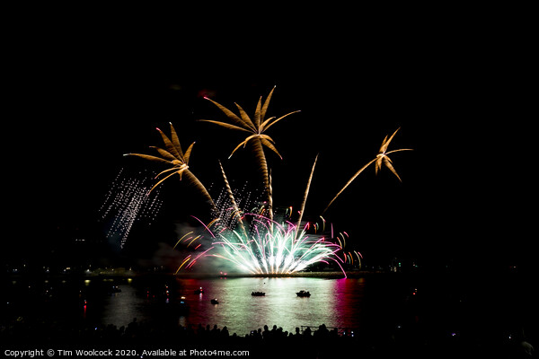 Plymouth National Firework Competition Picture Board by Tim Woolcock