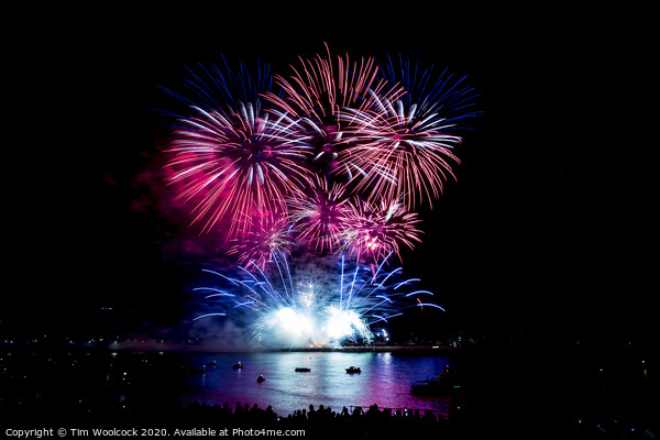 Plymouth National Firework Competition Picture Board by Tim Woolcock