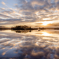 Buy canvas prints of Serenity on Loch Ba by Mark Greenwood