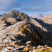 Buy canvas prints of Breath-taking Kintail Sisters Panorama by Mark Greenwood