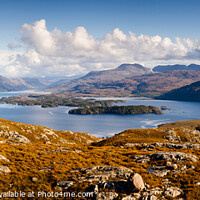 Buy canvas prints of Slioch and Loch Maree by Mark Greenwood
