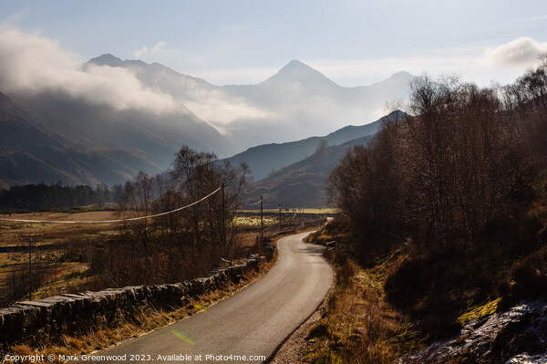 The Sisters of Kintail Picture Board by Mark Greenwood