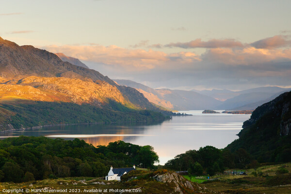 Loch Maree from Poolewe Picture Board by Mark Greenwood