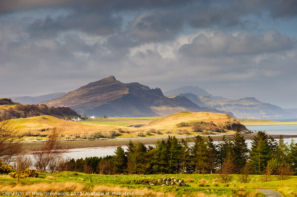 Trotternish Ridge, Isle of Skye, Scotland Picture Board by Mark Greenwood