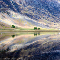 Buy canvas prints of Loch Achtriochtan. Glen Coe, Scotland by Mark Greenwood