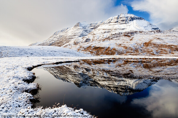 Liathach Picture Board by Mark Greenwood