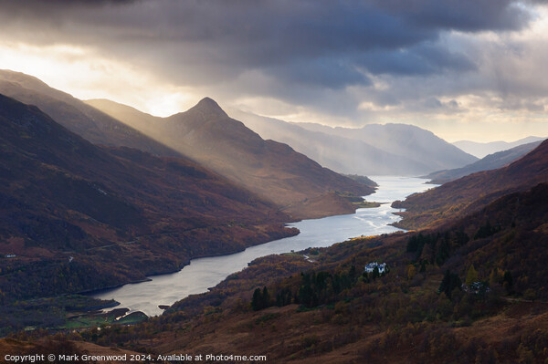 Loch Leven and The Pap of Glencoe Picture Board by Mark Greenwood