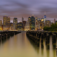 Buy canvas prints of City Of Light by Parrish Colman