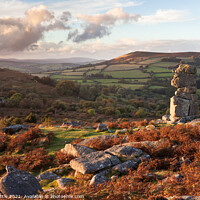 Buy canvas prints of Bowermans Nose Dartmoor by Bruce Little