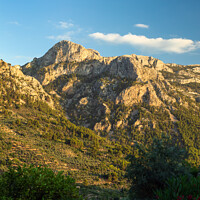 Buy canvas prints of Enthralling Mountainous Vista, Mallorca by Bruce Little
