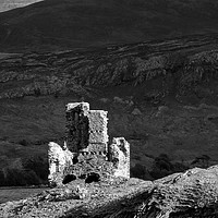 Buy canvas prints of Ruins of Ardvreck Castle by Bruce Little