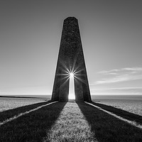 Buy canvas prints of Sunrise at Kingswear Daymark Tower by Bruce Little