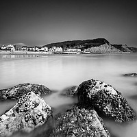 Buy canvas prints of Surreal Milky Seafront by Bruce Little