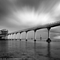 Buy canvas prints of Long exposure of Bembridge lifeboat station by Bruce Little