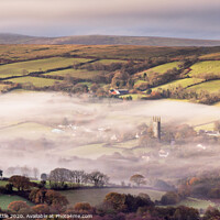 Buy canvas prints of Widecombe Blanket by Bruce Little
