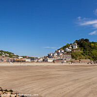 Buy canvas prints of Looe Panorama by Bruce Little