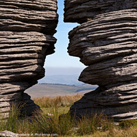 Buy canvas prints of Watern Tor Thirlstone by Bruce Little