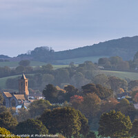 Buy canvas prints of Otterton Wakes up by Bruce Little
