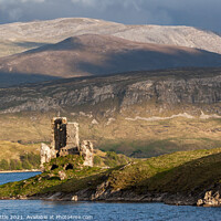 Buy canvas prints of Ardvreck Castle by Bruce Little