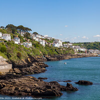 Buy canvas prints of View Towards Fowey by Bruce Little